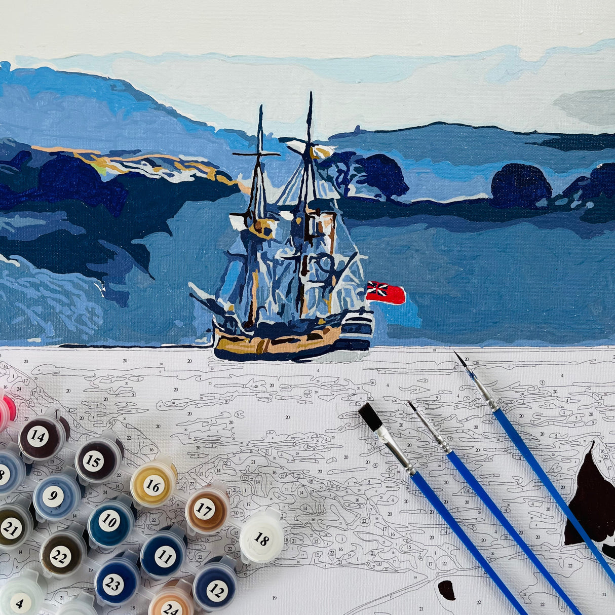 painting by numbers