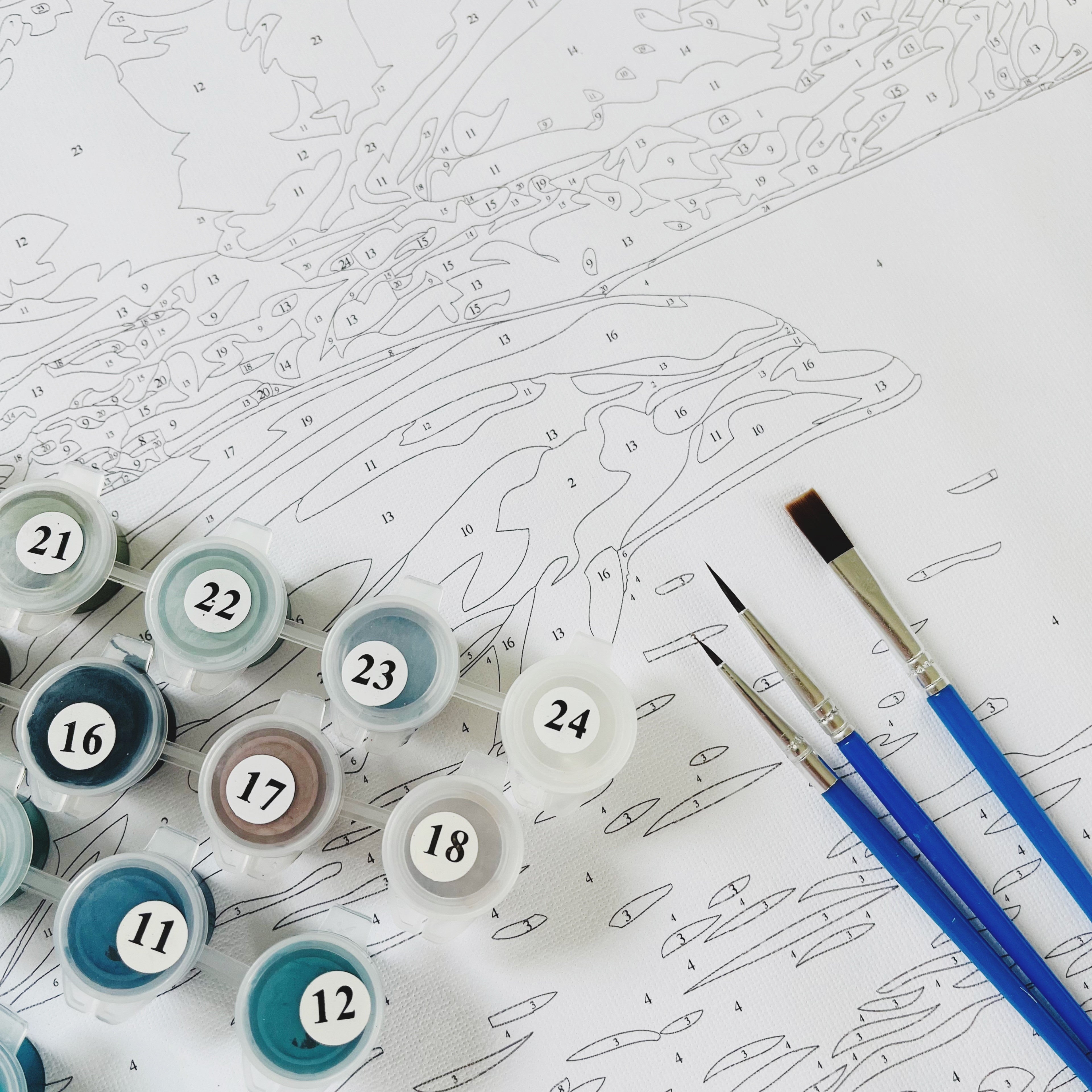 painting by numbers