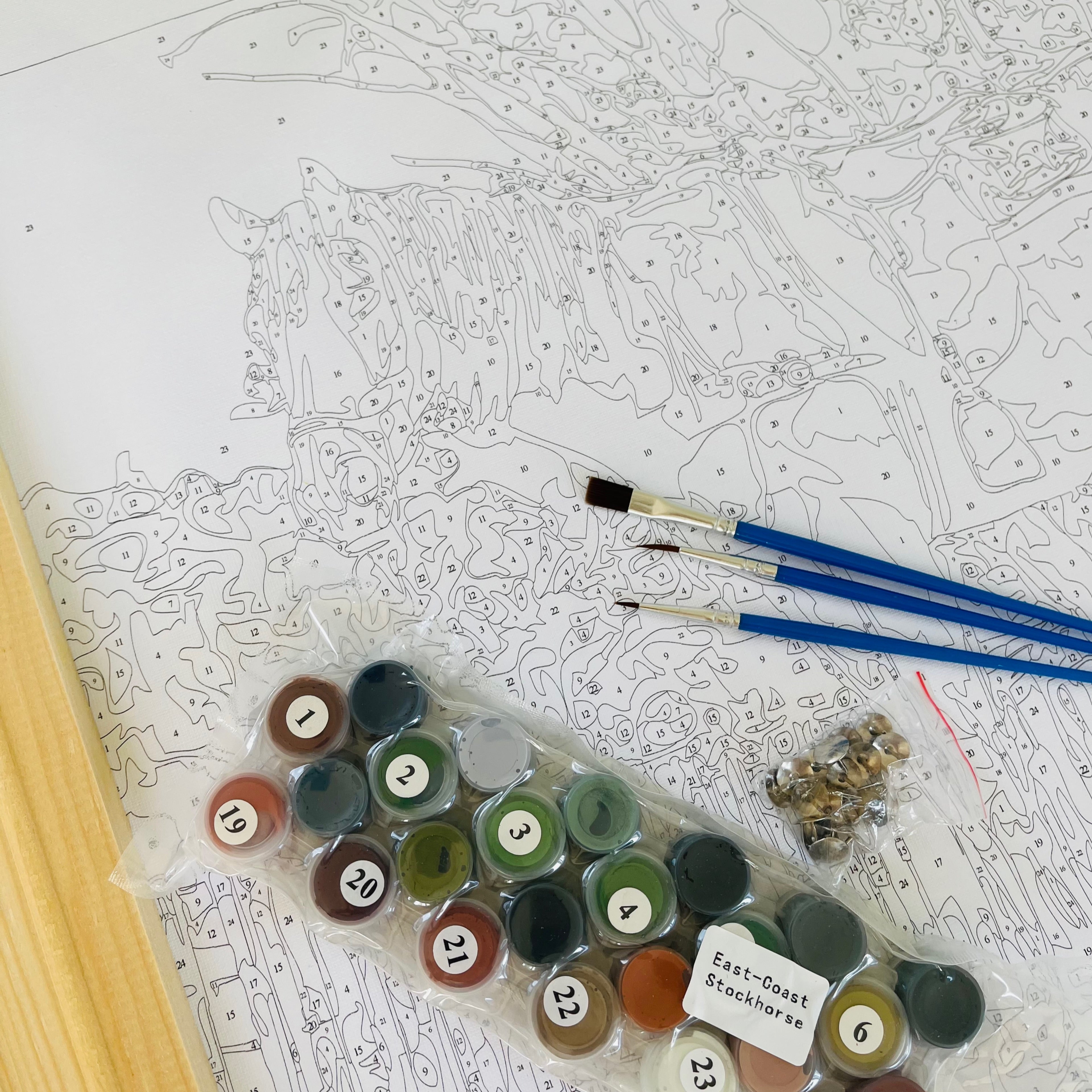painting by numbers