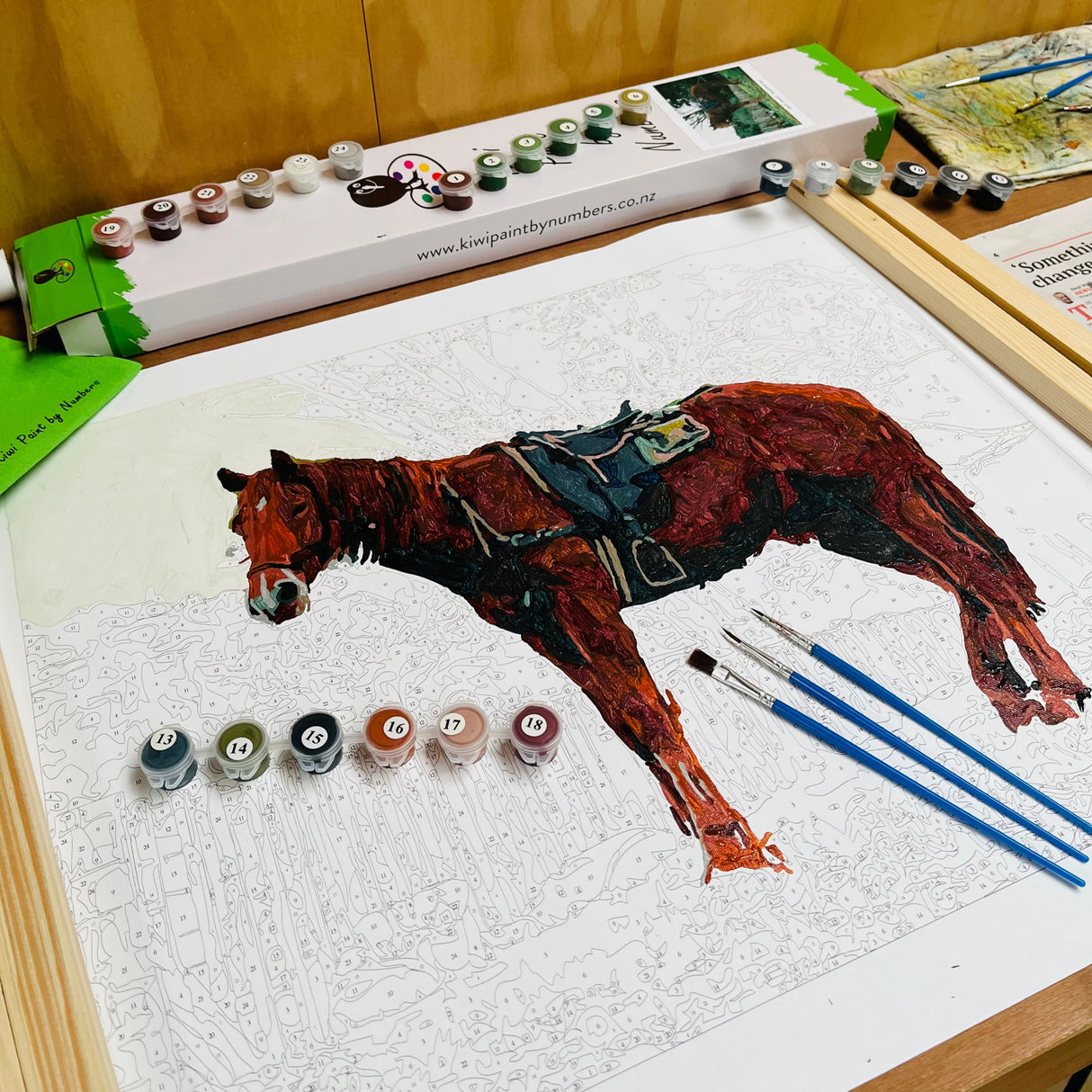 painting by numbers