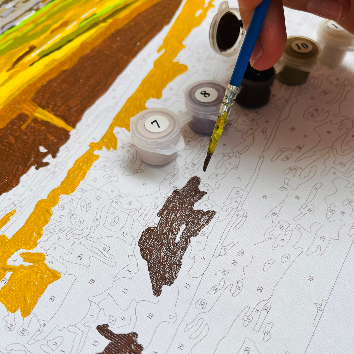 painting by numbers