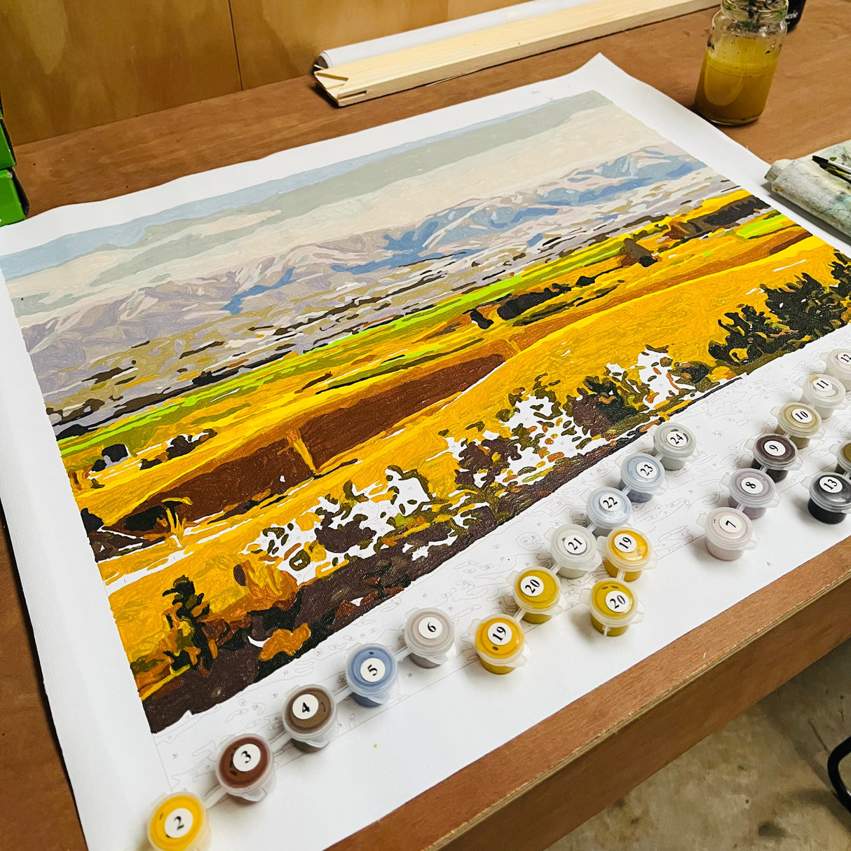 painting by numbers