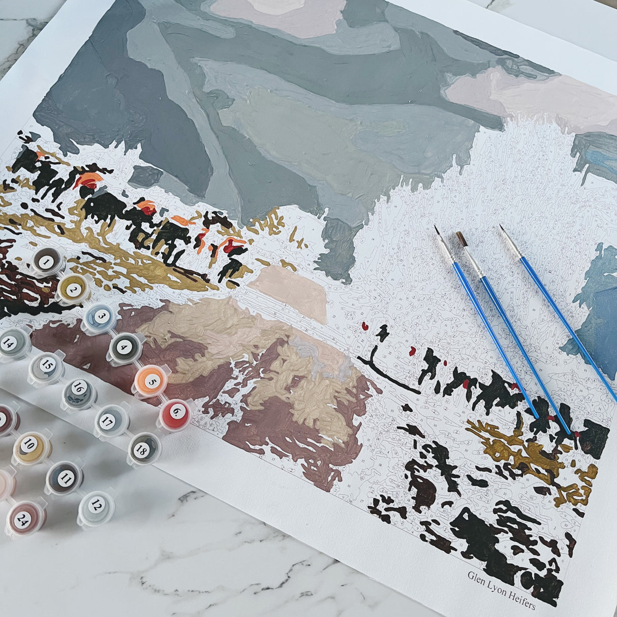 painting by numbers