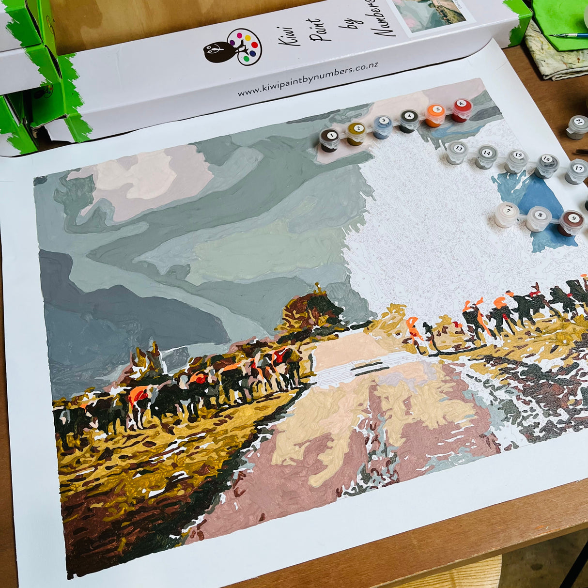 painting by numbers