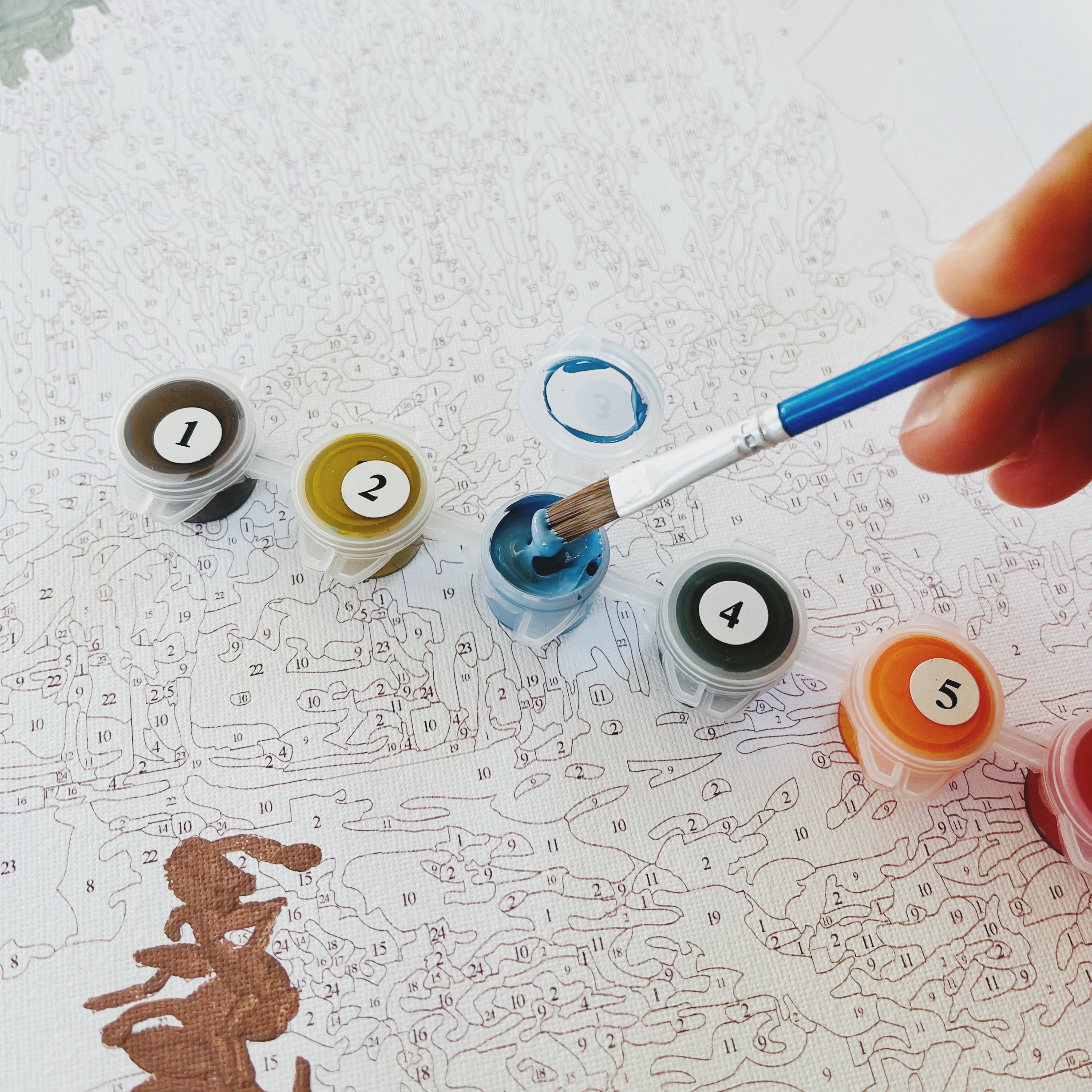 painting by numbers