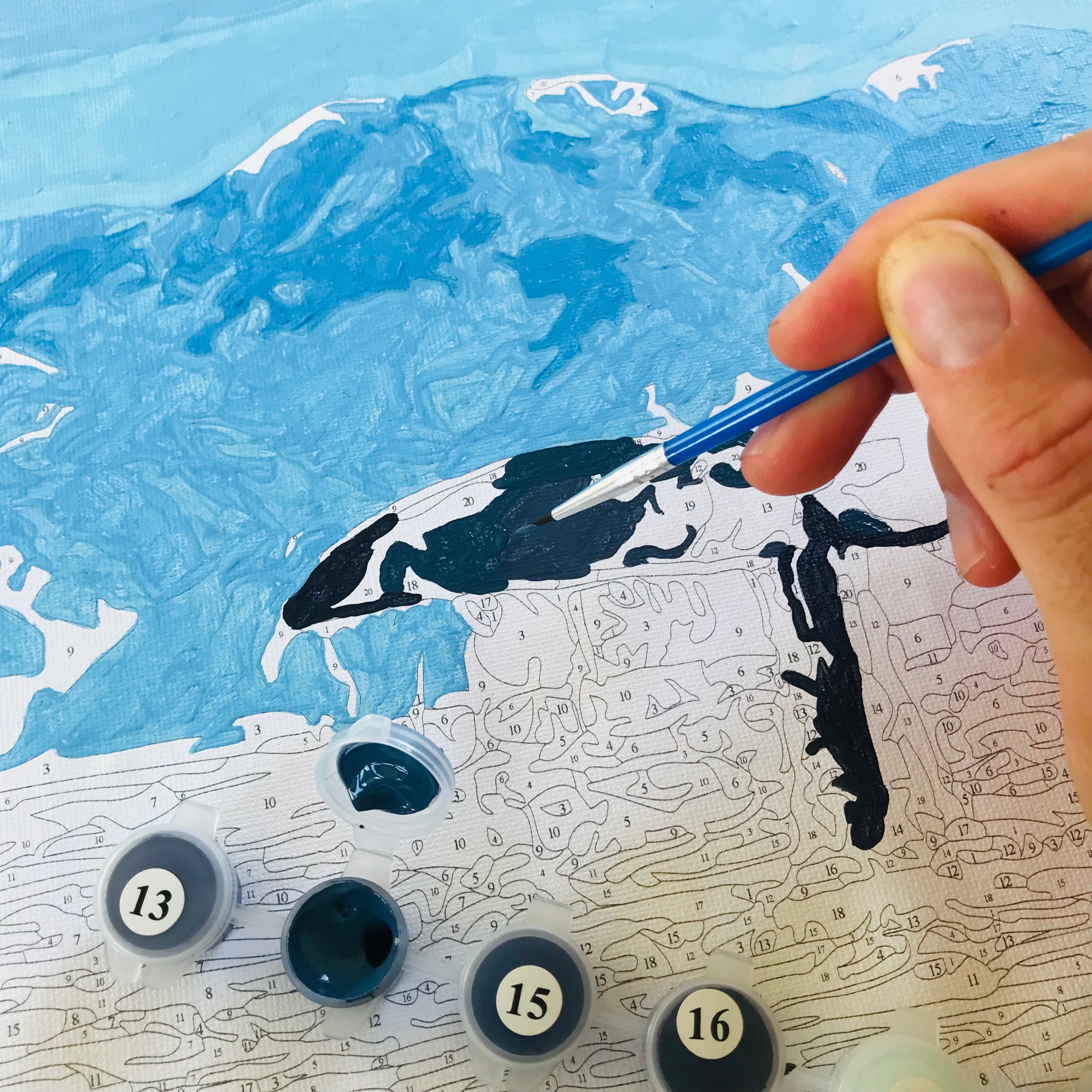painting by numbers