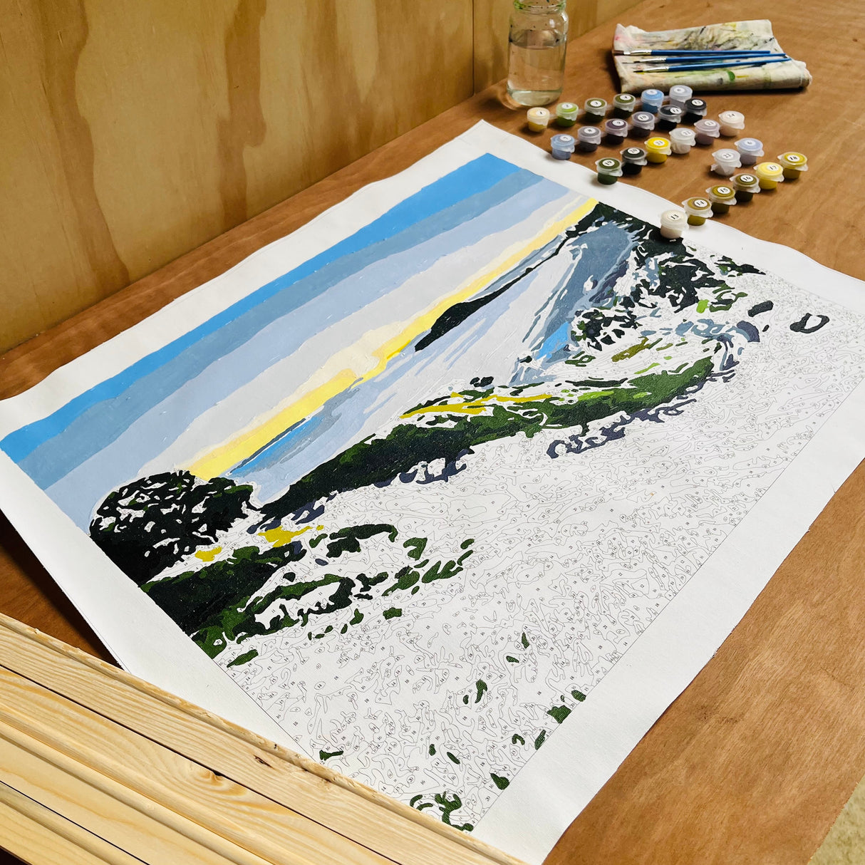 painting by numbers
