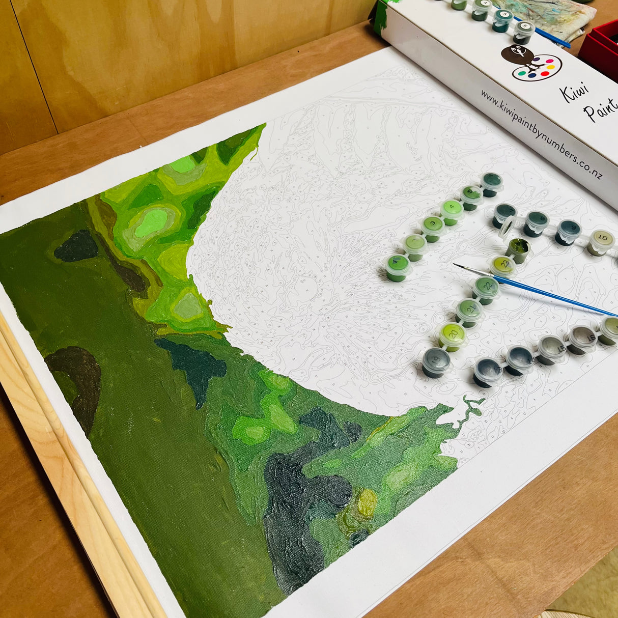 painting by numbers