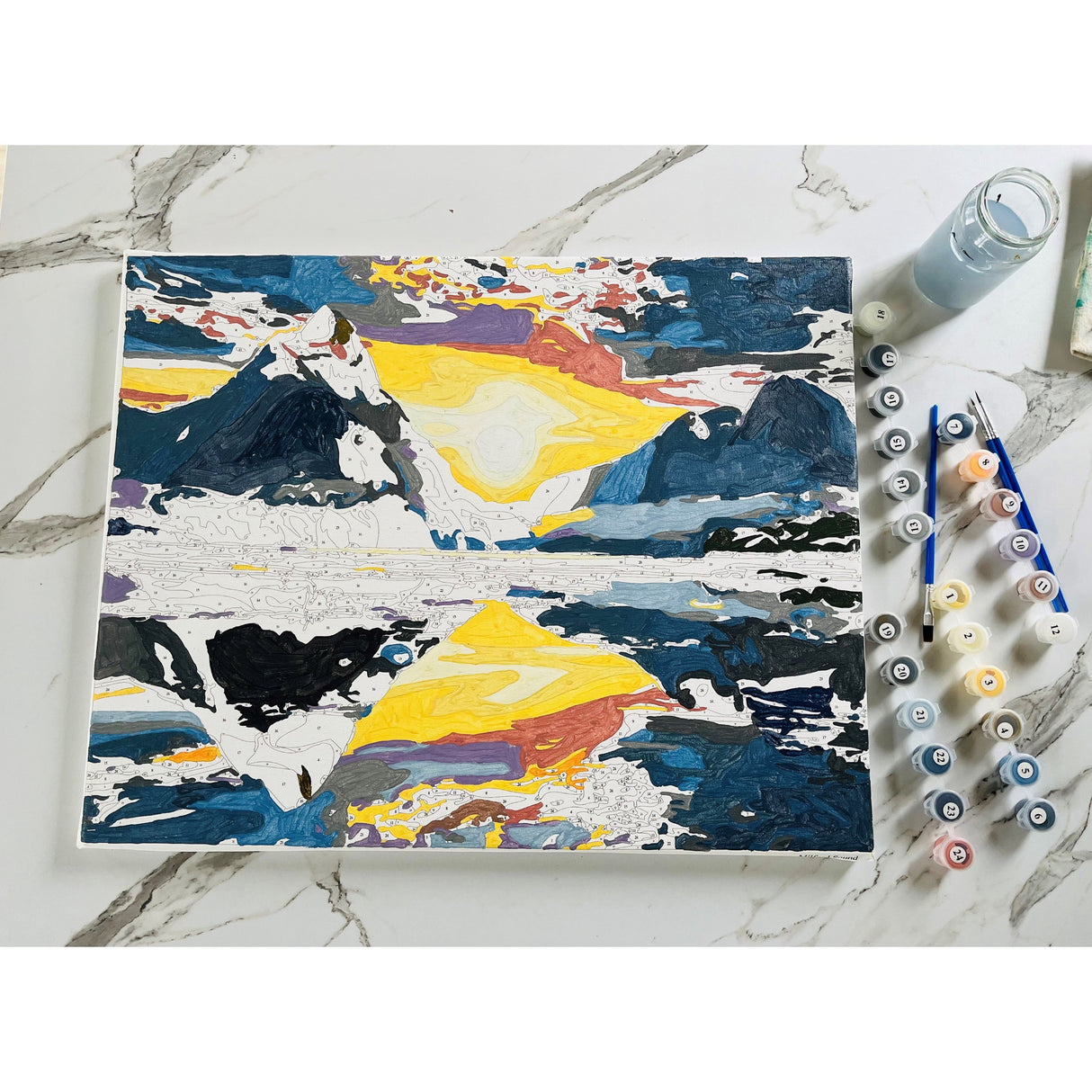 painting by numbers