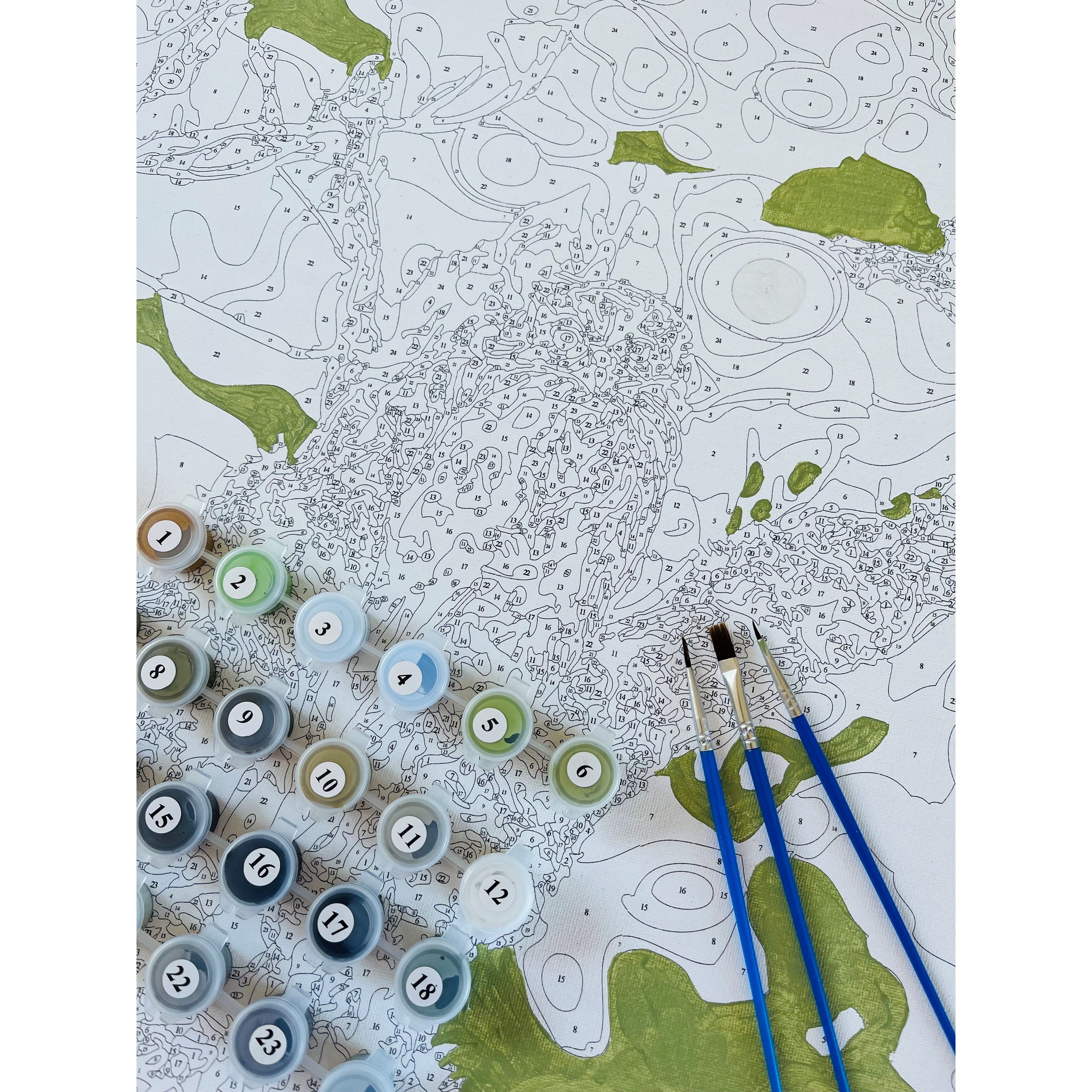 painting by numbers